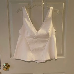 ZARA white top
